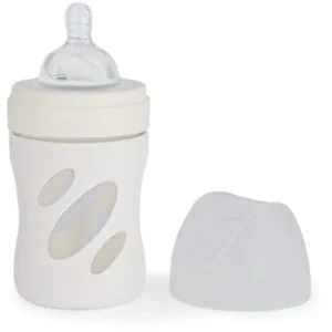 BIBERON  DE VIDRIO 180ML - BLANCO TWISTSHAKE