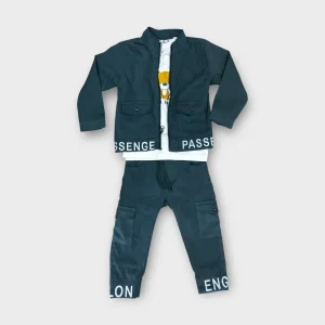 Conjunto 3 Piezas Cargo Verde