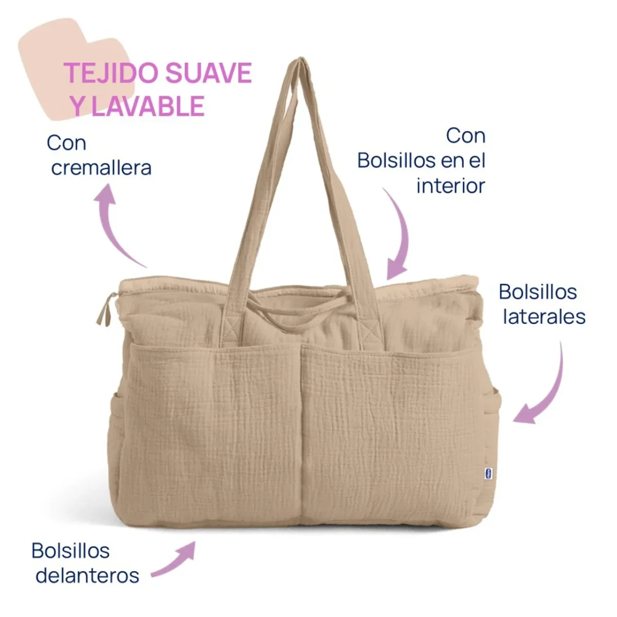Bolsa Maternidad Con Productos Chicco - Imagen 3