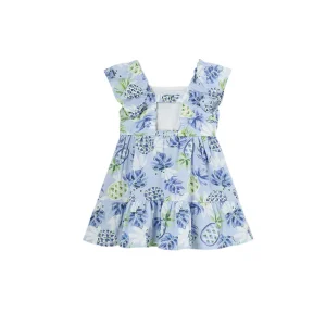 Vestido Estampado Estructura Niña Añil Mayoral