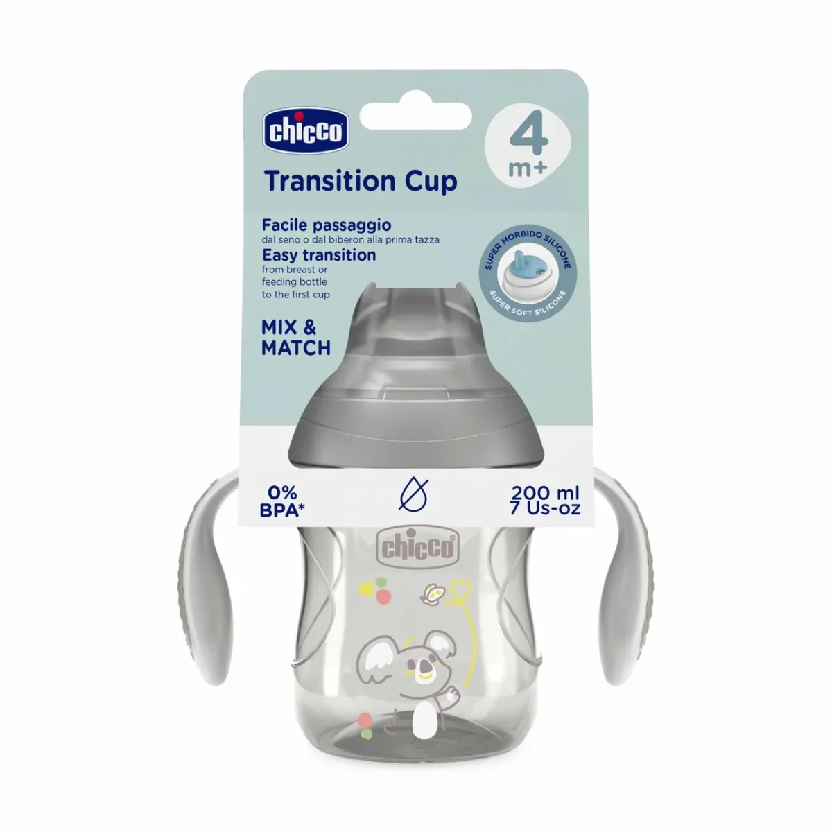 Vaso De Transición 4M+ 200ml. Chicco - Imagen 3