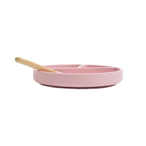 Plato Con Divisiones Rosado Minikoioi